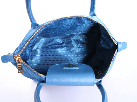 2014 Prada tessuto nylon tote bag BN2106 blue
